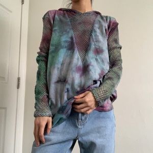 Tie Dye Emma + Sam Hooded Long Sleeve